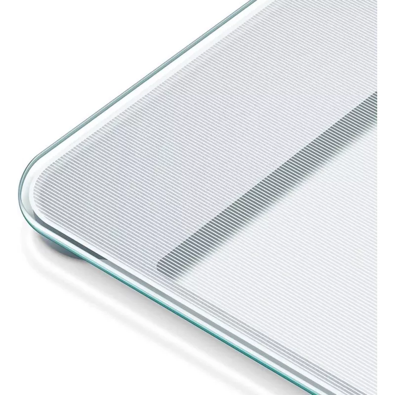 Bilancia pesapersone elettronica Beurer BG 13 Square grigia, trasparente