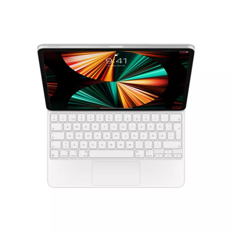 Tastiera per dispositivi mobili Apple MJQL3S/A QWERTY svedese bianca