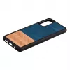 Custodia per cellulare man and wood Galaxy S20 denim nero