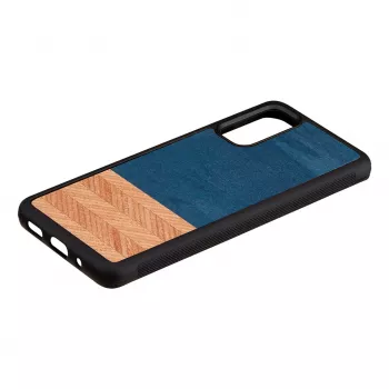 Custodia per cellulare man and wood Galaxy S20 denim nero