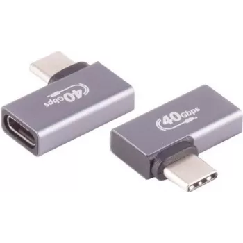 Adattatore USB-C ShiverPeaks 13-60001 connettore a 90° (sinistra/destra)