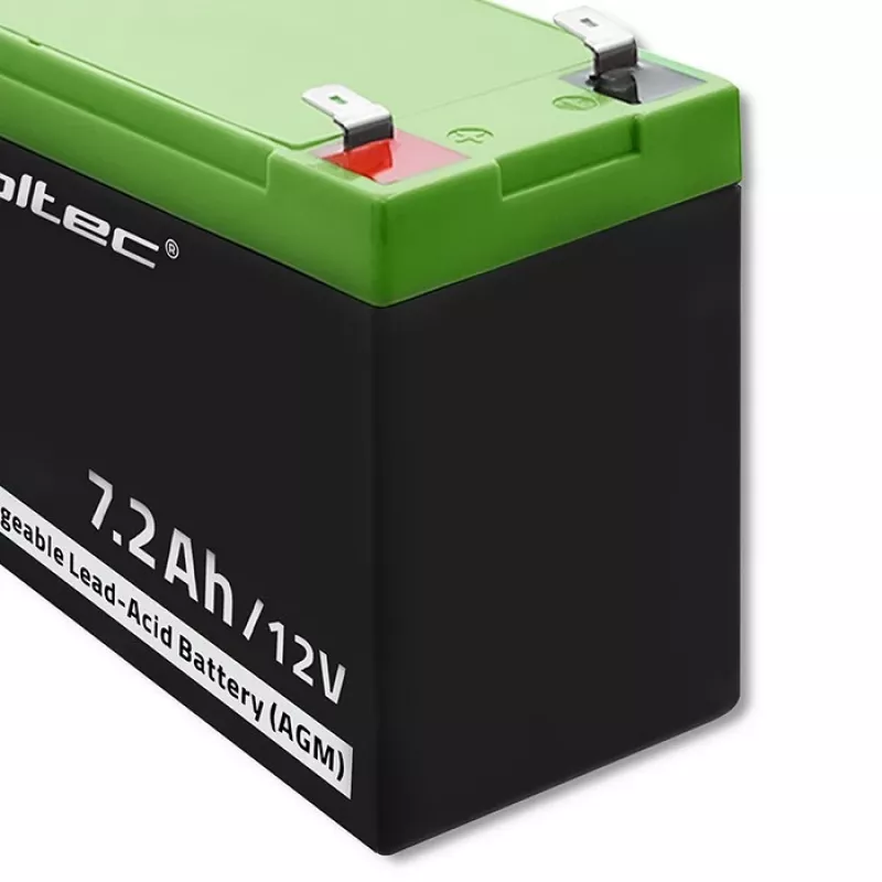 Qoltec 53062 batteria AGM | 12V | 7,2 Ah | max 108A