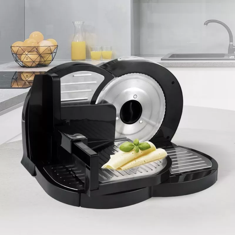 Affettatrice Maestro MR-591 — affettatrice elettrica da cucina, modello MR-591, nero