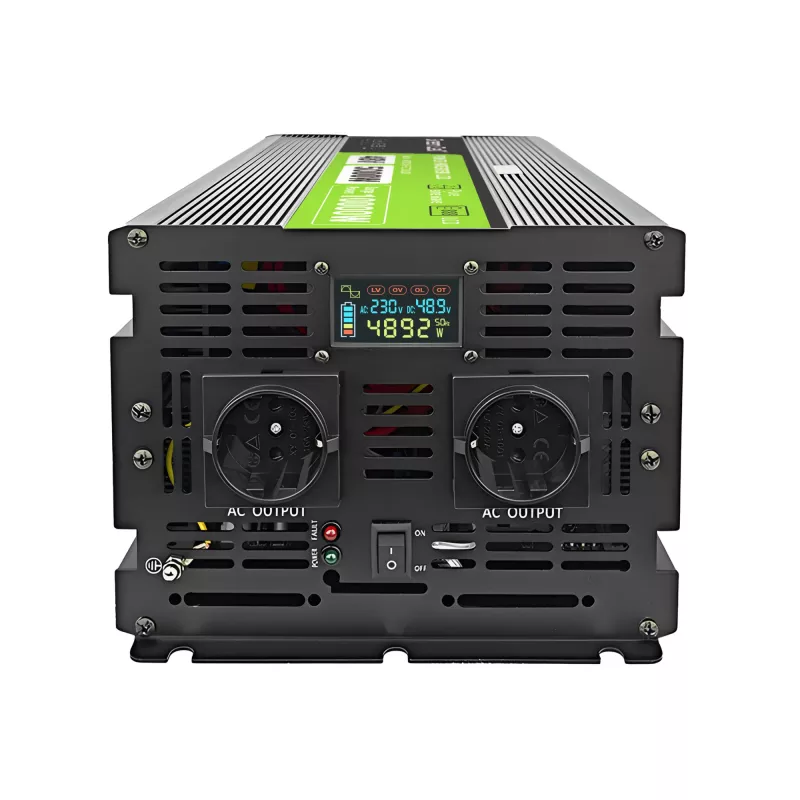 Convertitore LCD 48V 5000W/10000W onda sinusoidale pura con display