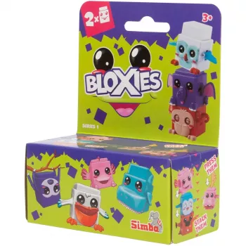 Bloxies personaggi giocattolo serie 1 (confezione da 2) (assortimento, 2 personaggi)