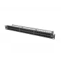 Patch panel LANBERG PPU5-1048-B 1U, 48 porte Cat5e, nero, 445×102×44,5 mm