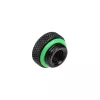 Raccordo BitsPower BP-MBWP-C06V2 — raccordo per raffreddamento a liquido in ottone nero, 18×18×10 mm