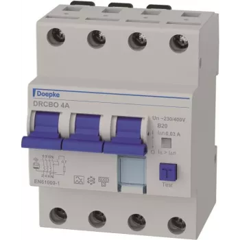 Doepke DRCBO 4 B20/0.03/3N-AFI-/LS combinazione 3p+N 20 A (09945105)