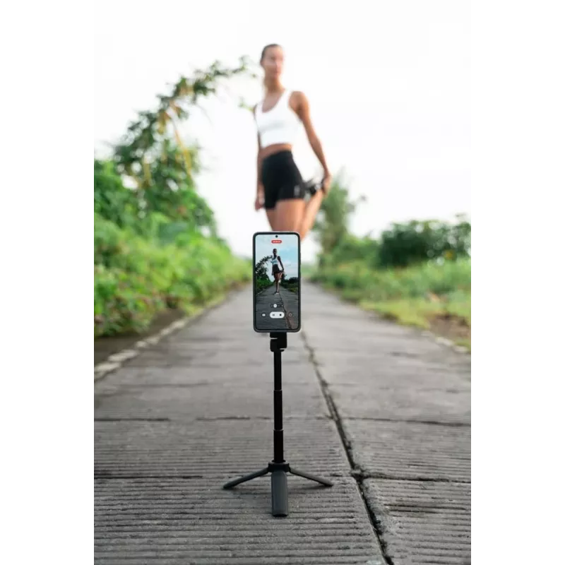 Treppiede / selfie stick Quad Lock® nero