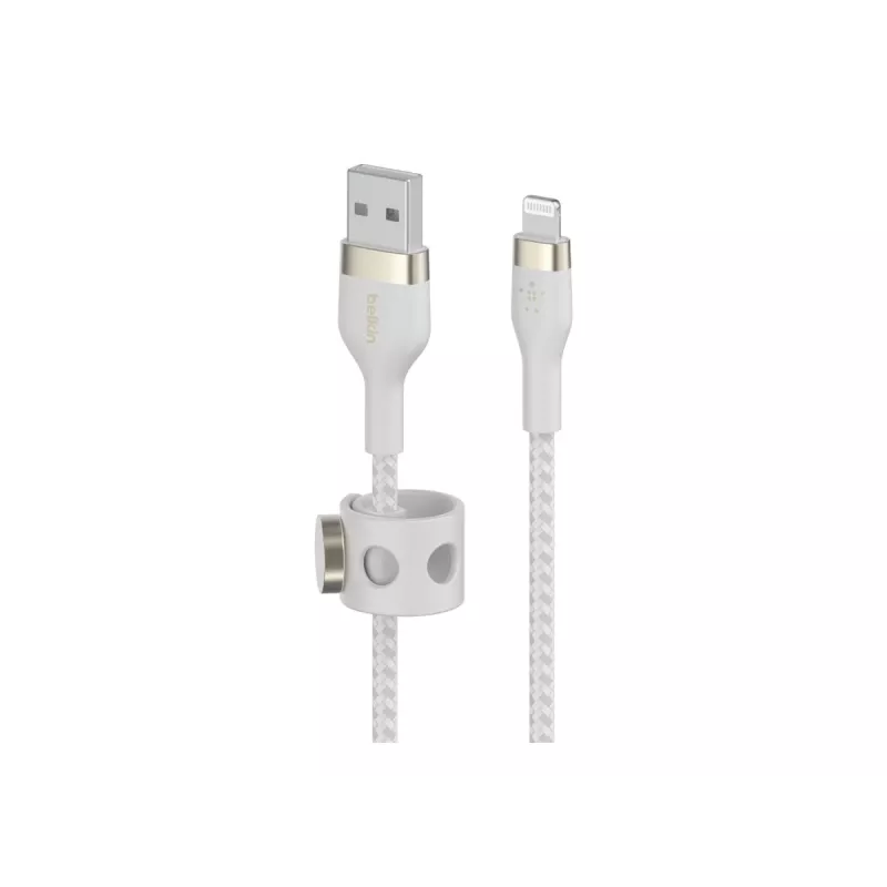 Belkin BOOST CHARGE - cavo Lightning - USB maschio a Lightning maschio - 3 m - bianco - per Apple iPad/iPhone/iPod (Lightning)