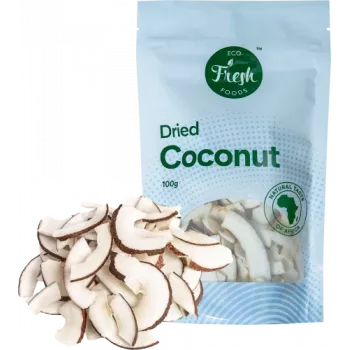 Noce di cocco essiccata Eco fresh foods 100 g – cocco essiccato grattugiato, confezione da 100 g