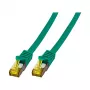 EFB-Elektronik Cavo patch RJ45 Cat.6A S/FTP LSZHCat.7 cavo grezzo verde 5m Produttore: EFB Elektronik (MK7001.5GR)