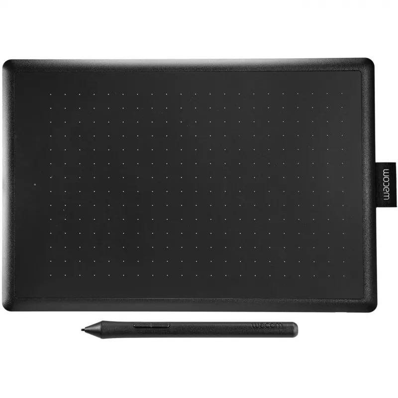 Wacom One by Medium tavoletta grafica nera, rossa 2540 lpi 216 x 135 mm USB