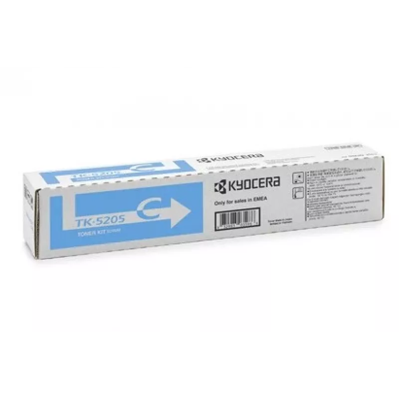 Cartuccia toner Kyocera TK-5205C originale ciano 2500 pagine