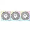Kit ventole THERMALTAKE TOUGHFAN EX 140 ARGB Sync White — 140 mm, confezione da 3