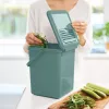 ROTHO Green - contenitore per la raccolta differenziata - 9 l