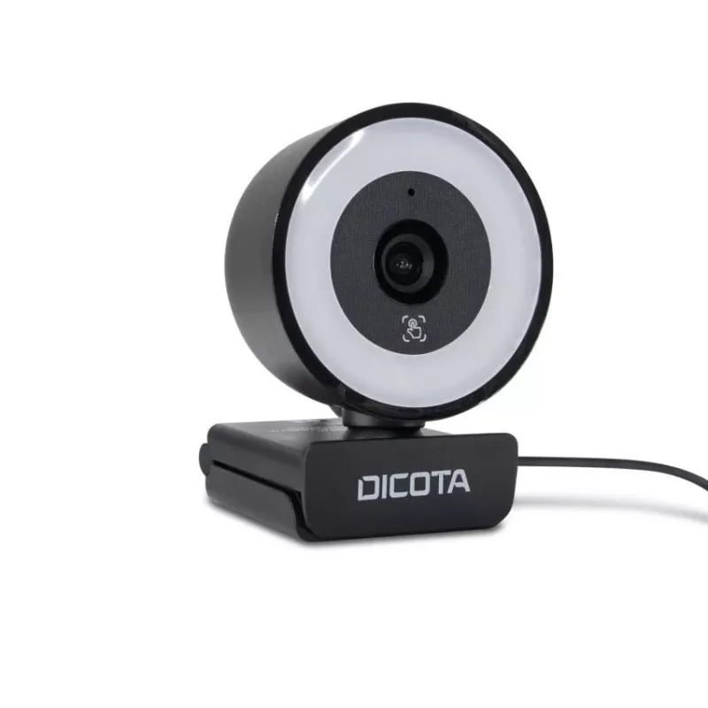 Webcam DICOTA D32066 5 MP 2592 x 1944 pixel USB 2.0 nera