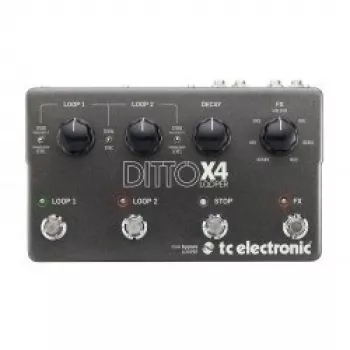 Looper TC Electronic Ditto X4 looper a 2 tracce, 60 minuti di loop