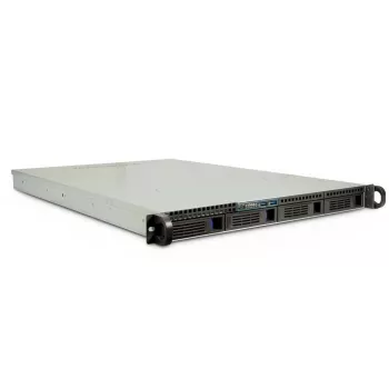 Inter-Tech IPC 1U-1404 Rack nero, acciaio inox