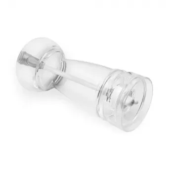 Set macina sale e pepe Salter BW12949EU7, corpo trasparente, macinatura manuale