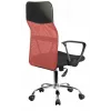 Sedia da ufficio/computer Topeshop KRZESŁO NEMO CZERWON seduta imbottita schienale in mesh