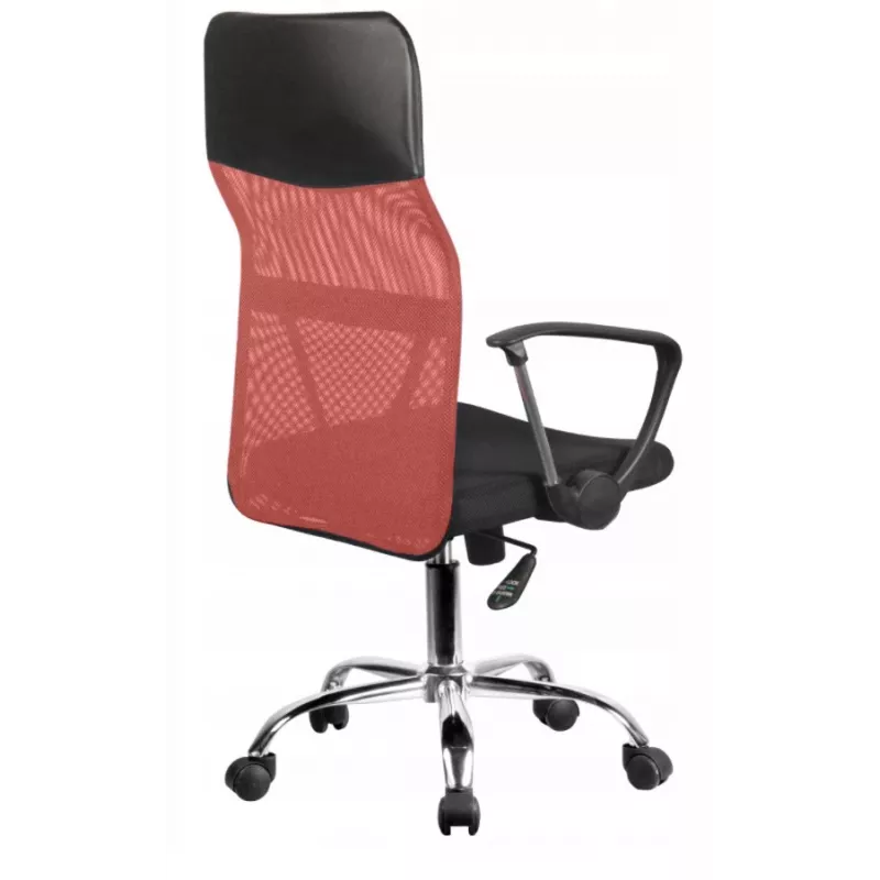 Sedia da ufficio/computer Topeshop KRZESŁO NEMO CZERWON seduta imbottita schienale in mesh