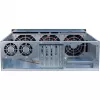 Inter-Tech 3U-30255 rack nero, acciaio inox