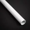 Hardtubing Bitspower 16 mm AD tubo in ottone smussato, 500 mm, verniciato bianco