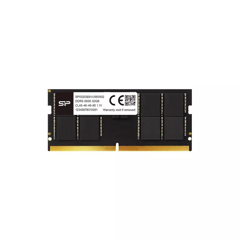 RAM SODIMM per laptop DDR5 16 GB 5600 MHz Silicon Power (262-Pin, CL46, 1,1 V)