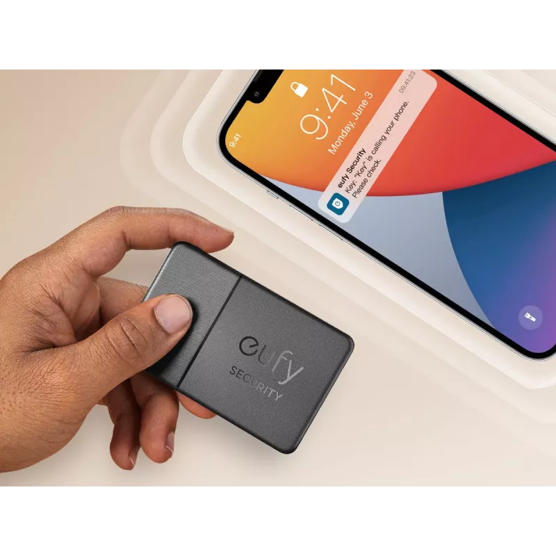 eufy Security SmartTrack Card Tracker Bluetooth anti-smarrimento