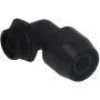Raccordo a vite Alphacool HF TPV metallo - 90° orientabile 12,7/7,6 mm - nero (17455)