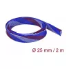 Tubo di protezione per cavi DeLOCK 20751 blu rosso bianco