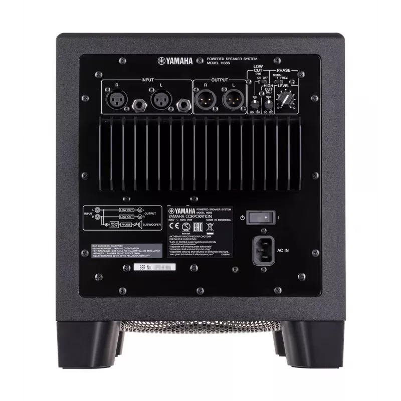 Subwoofer Yamaha HS8S nero 150 W