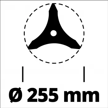 Lama per decespugliatore Einhell 3405082