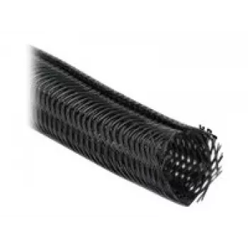 Guaina intrecciata DeLOCK 19046 10 m x 19 mm nero