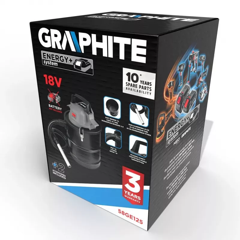 Aspiracenere Graphite 58GE125