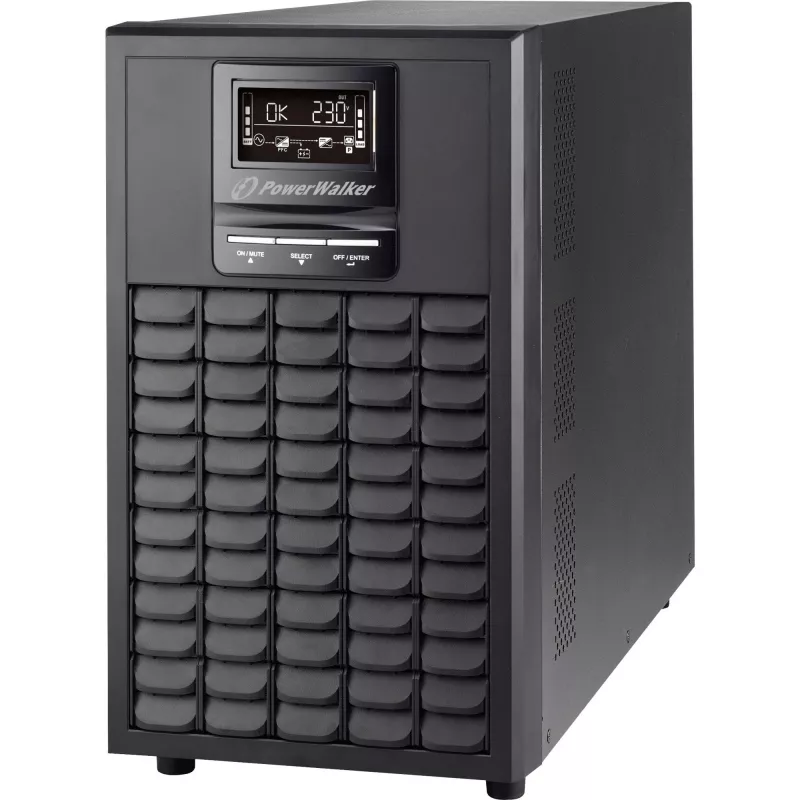PowerWalker VFI 3000 CG PF1 doppia conversione (online) 3 kVA 3000 W 9 uscite AC