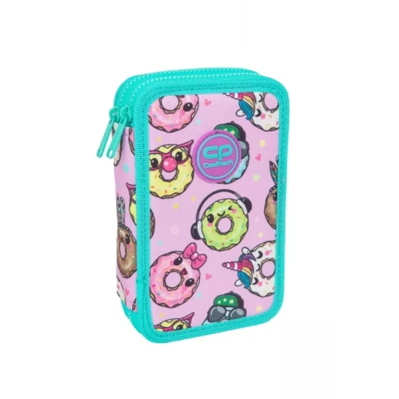 Astuccio portapenne Coolpack Jumper 2 – design a doppio livello, cerniera, superficie in tessuto