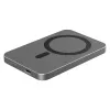Powerbank RealPower PB-5000 MAG grigio 5.000 mAh