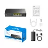 Router WLAN Cudy C200P dual band 300 Mbit/s, Gigabit Ethernet, USB 3.0, case in metallo