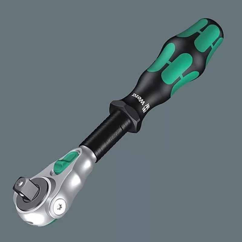 Wera 05003536001 8100 SB All-in Zyklop Speed set di cricchetti, 3/8