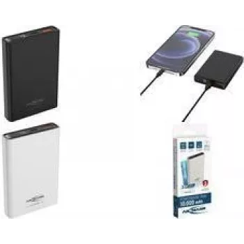 PB222PD Powerbank 10000 mAh LiPo USB-A USB-C nero (1700-0154)