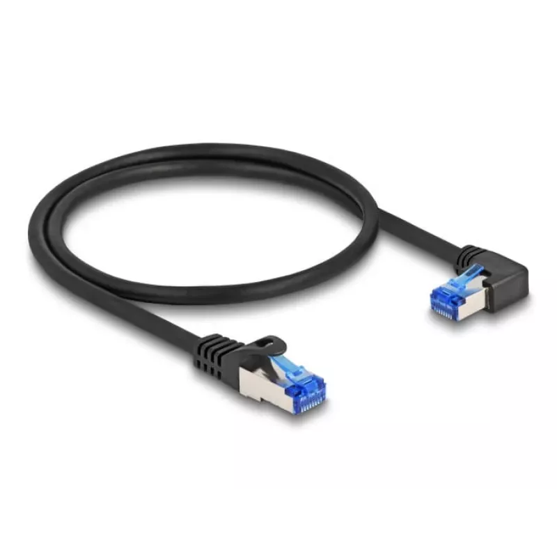 Cavo di rete DeLOCK RJ45 Cat.6A S/FTP 0,5 m nero