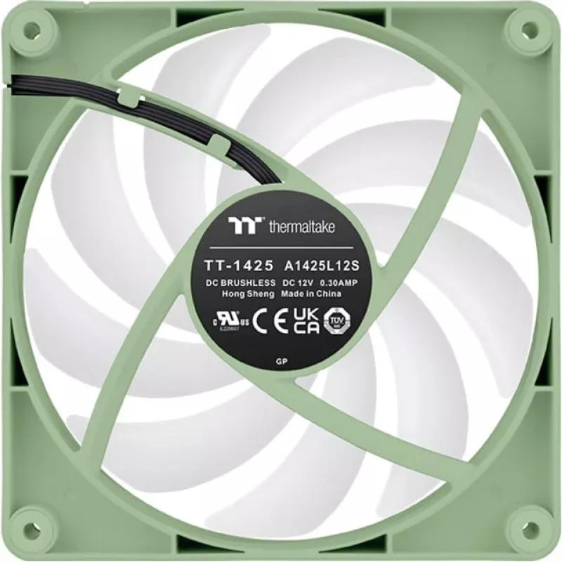 Thermaltake CT140 Reverse ARGB Sync Matcha Green Ventole per case da 140 mm, confezione da 2 (CL-F201-PL14MG-A)