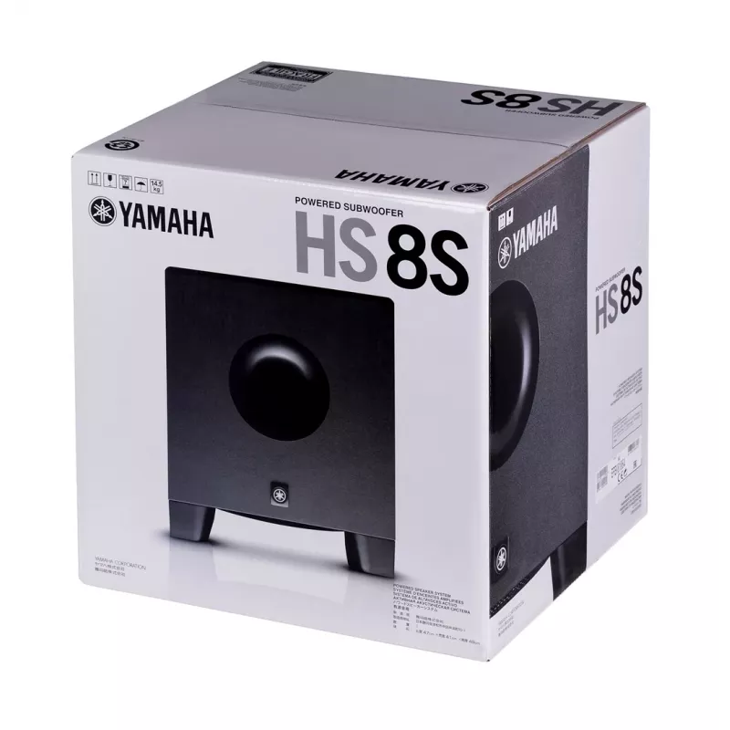 Subwoofer Yamaha HS8S nero 150 W