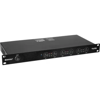 Amplificatore Omnitronic XDA-1206 Class-D 6 canali, 1200W uscita totale