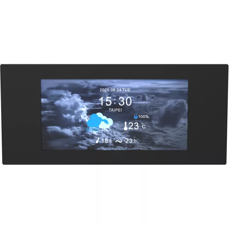 Kit pannello LCD Thermaltake View 600 TG 6,0 pollici nero — modulo display interno per case PC