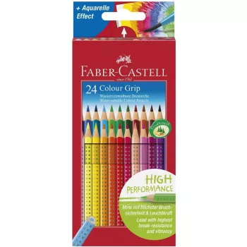 Matite colorate Faber-Castell Colour GRIP Multi 24 pezzi