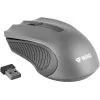 Mouse wireless simmetrico 2,4 GHz, 3 tasti, portata 10 m
