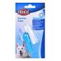 Spazzolino da dito per animali Trixie 2550 — tecnopolimero, altezza 60 mm, confezione da 2, per gatti e cani